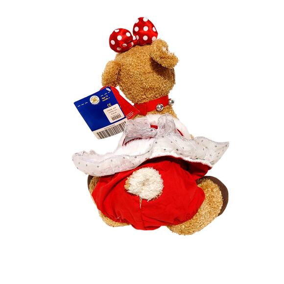 Build a Bear Rudolph the Red Nosed Reindeer Clarice Holiday Stuffed Soft Toy NWT - Picture 4 of 5